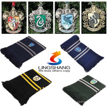 Mode Unisex Schal Harry Potter Gryffindor Schals Ravenclaw Schals Magic School Slytherin Pashmina Cosplay HLDWJ-1